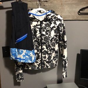 Rare Lululemon Scuba Hoodie & Toasty Tech pants “Stretch in Laceoflage”